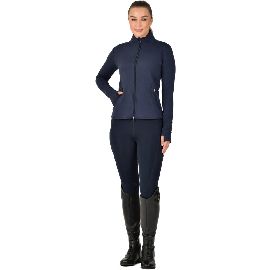 2025 Dublin Womens Vielseitig Fitted Zip Through Jacke 1027707 - Navy
